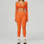 Load image into Gallery viewer, Seamless Contour 2-Piece Contemporary Yoga Set Breathable
