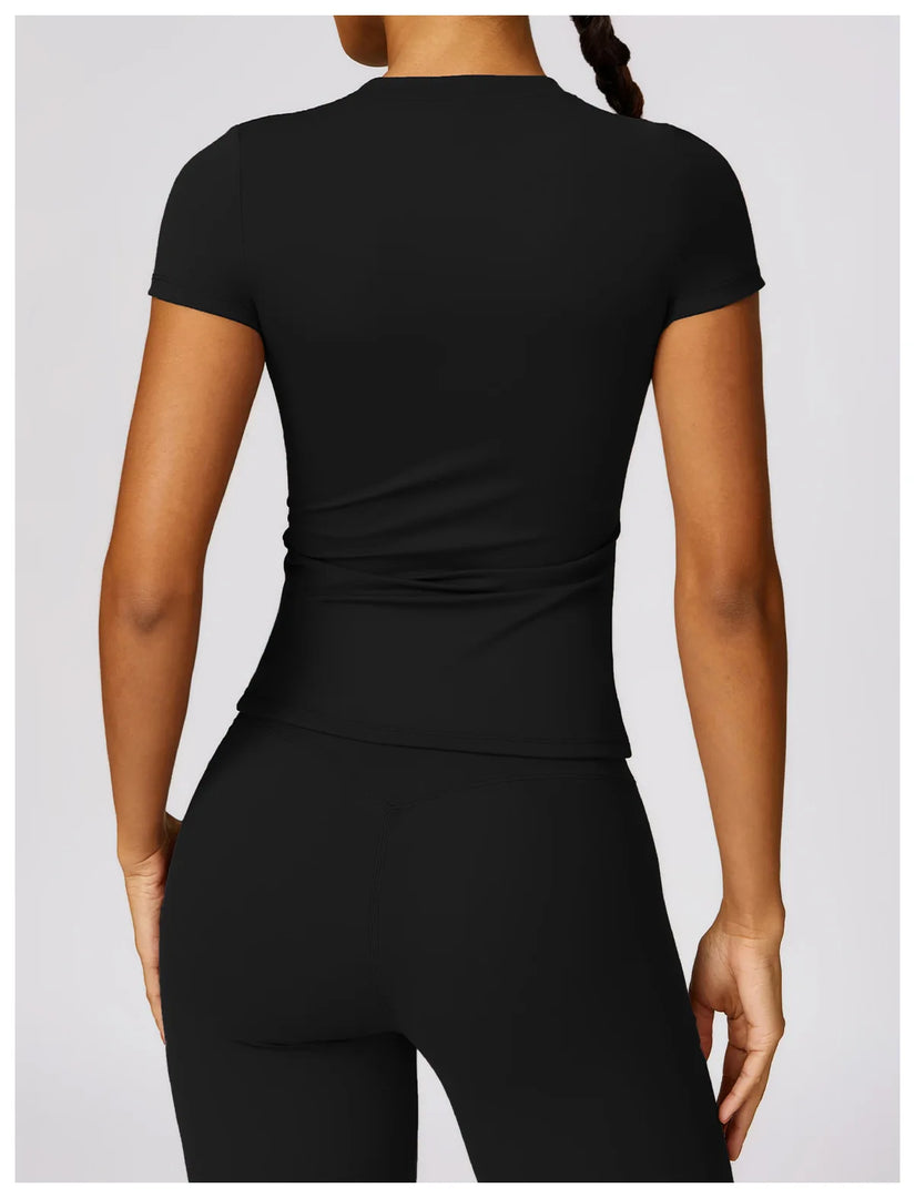 Contour Yoga Crop Top Seamless Performance Wear Edition