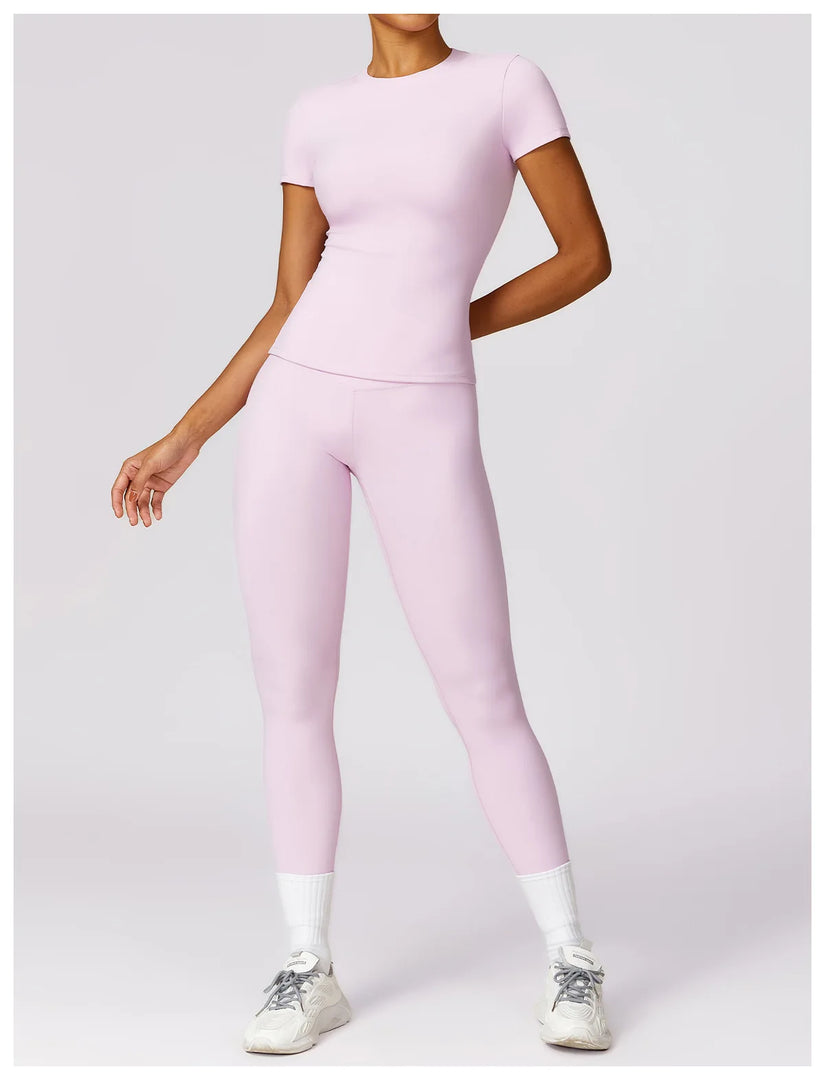 Contour Yoga Crop Top Seamless Performance Wear Edition