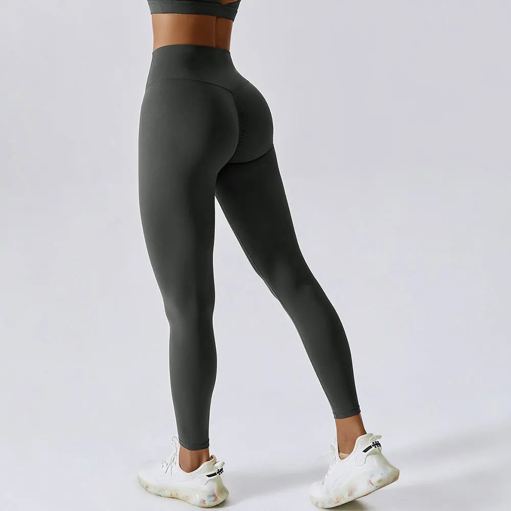 Seamless High Waist Contour Sculpted Leggings