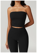 Load image into Gallery viewer, Sculpted Strapless Yoga Vest Contoured Support Brassiere
