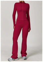 Load image into Gallery viewer, Two Piece Yoga Contour Signature Performance Activewear Set
