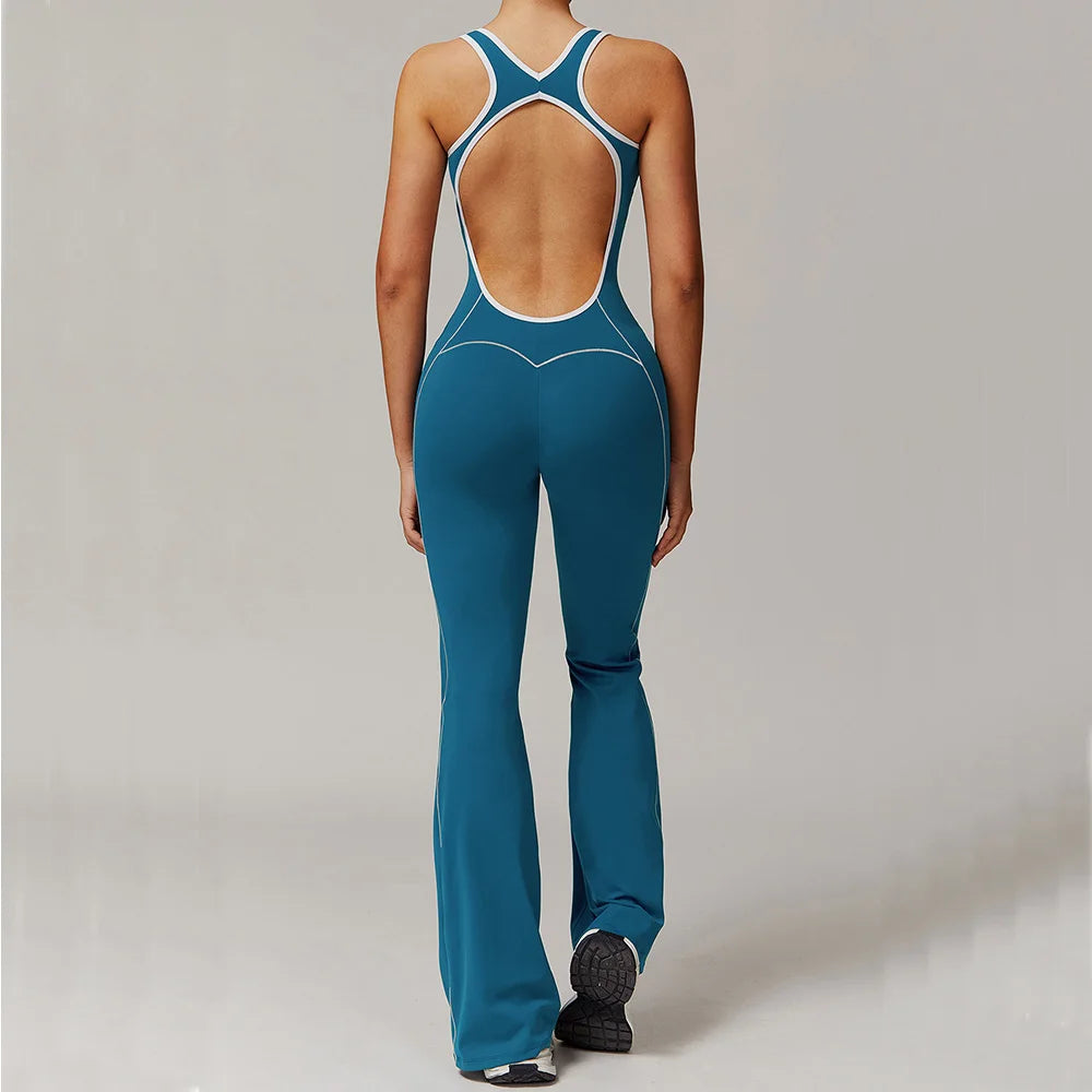 Sculpted Seamless One-Piece Yoga Jumpsuit Signature