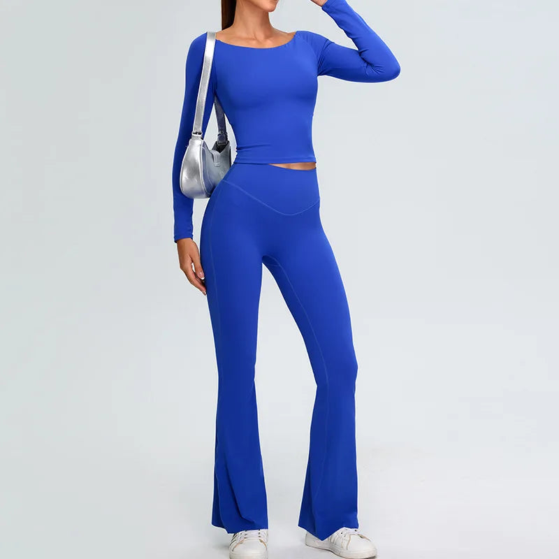 Contoured Performance Tracksuit Set With Long Sleeves