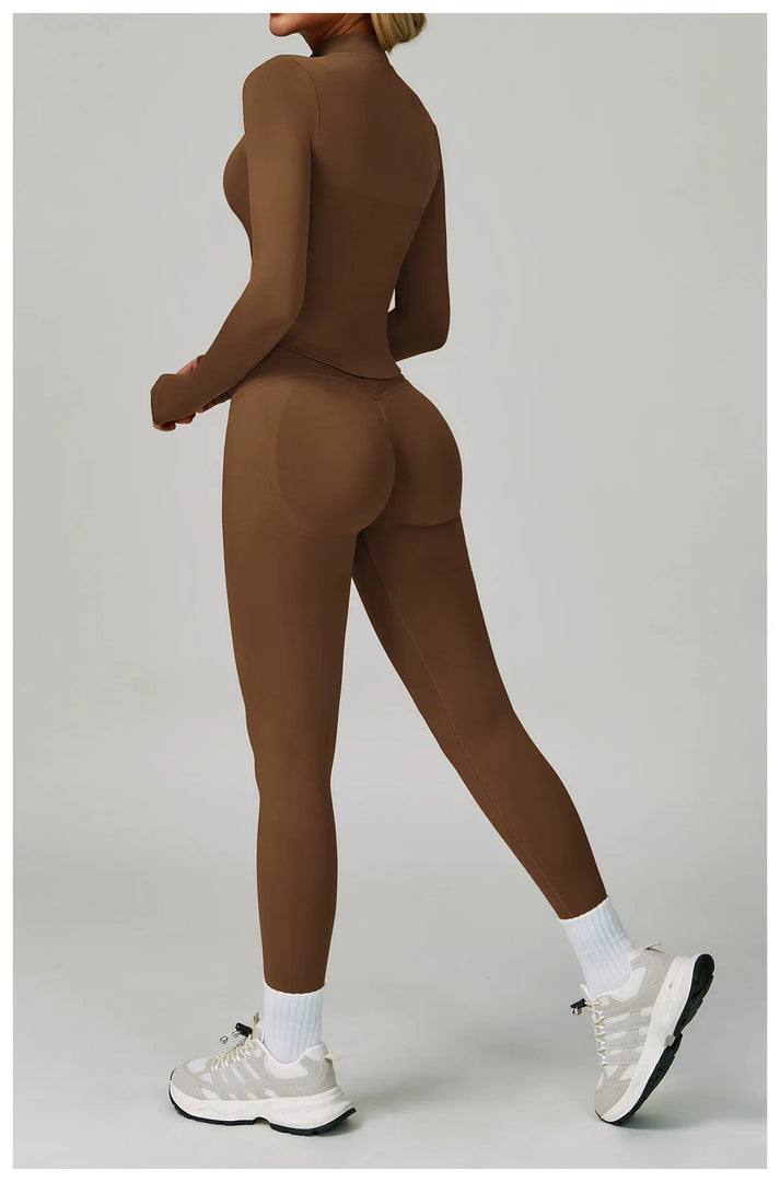 Breathable Scrunch High-Waist Yoga Leggings Seamless