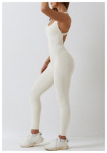 Load image into Gallery viewer, Seamless Contour Sculpt One Piece Yoga Bodysuit Set
