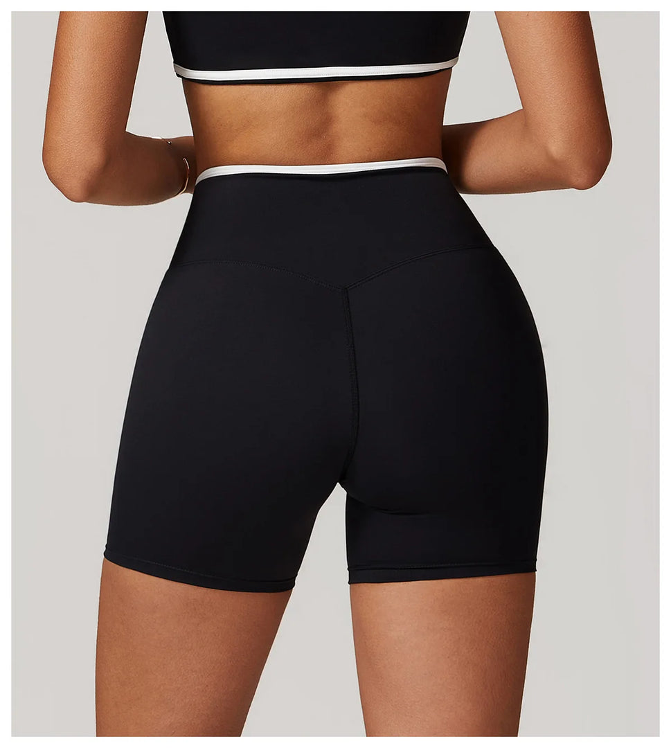 V Sculpted High Waist Breathable Performance Shorts