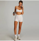 Load image into Gallery viewer, Luxurious Contoured Yoga Set Quick Drying Performance
