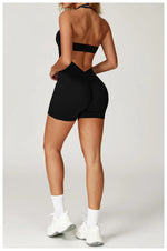 Load image into Gallery viewer, Contoured Seamless Performance Jumpsuit Set Polyester
