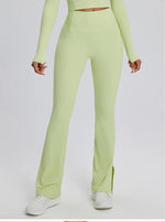 Load image into Gallery viewer, Contour Stretch Athleisure Bell Bottoms Set Nylon Spandex
