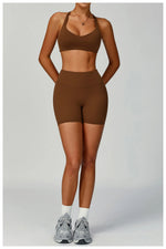 Load image into Gallery viewer, Seamless Performance Contour Yoga Set With Waist Band
