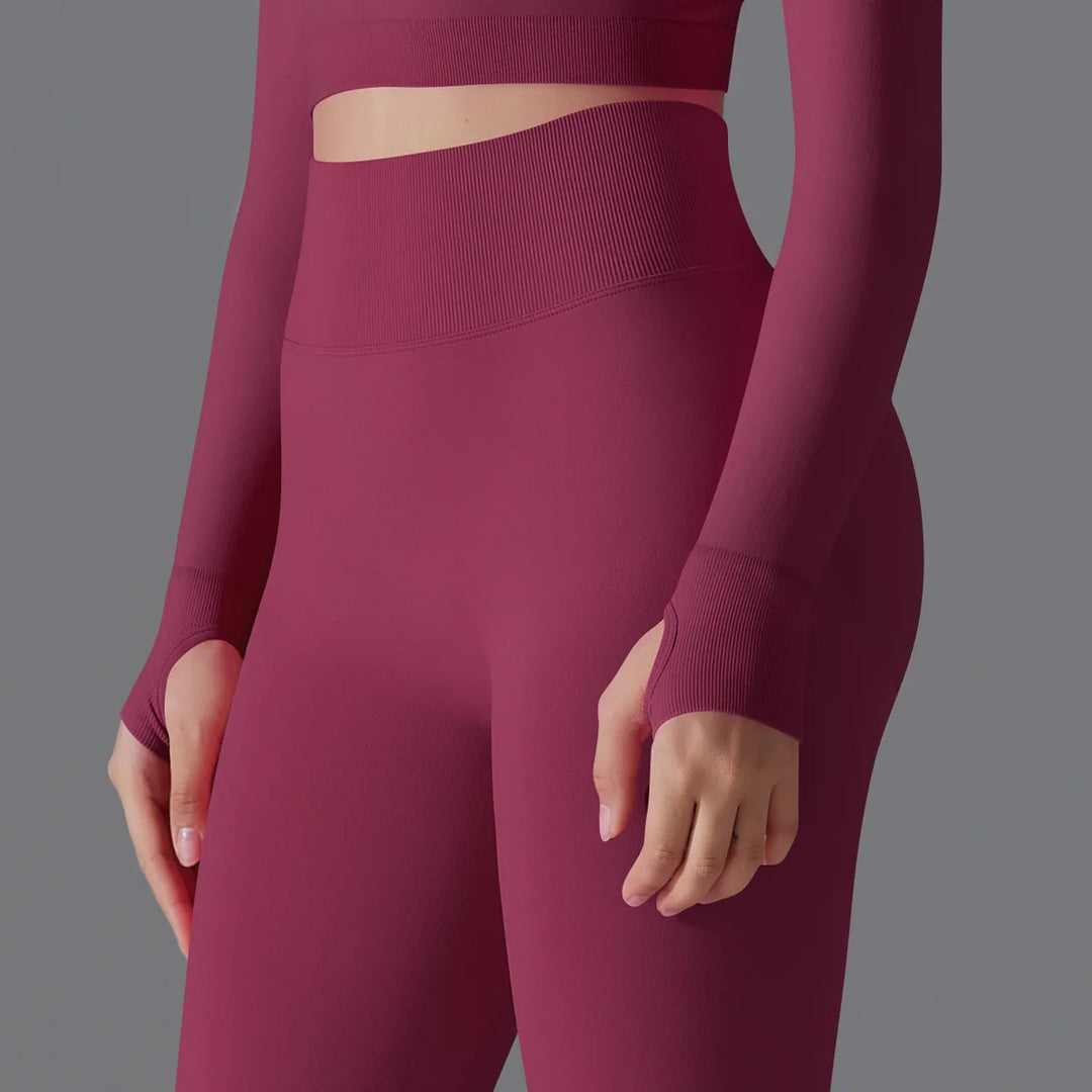 Seamless High Waist Yoga Leggings Performance Comfort