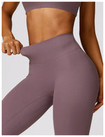 Load image into Gallery viewer, Luxurious High-Waist Contour Seamless Leggings Scrunch
