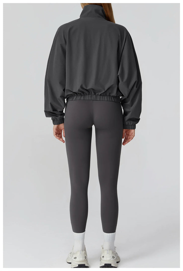 Windproof Performance Flight Jacket With Long Sleeve