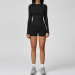 Load image into Gallery viewer, Luxurious Contour 2 Piece Yoga Athleisure Set Nylon
