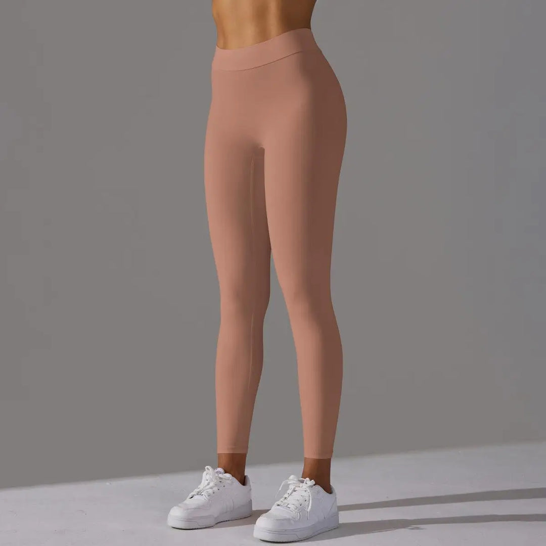 Seamless Contour High Waist Yoga Leggings Performance