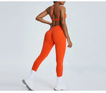 Load image into Gallery viewer, Cross Strap Seamless Yoga Bralette Premium Performance Fit
