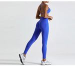 Load image into Gallery viewer, Seamless Two Piece Contour Performance Leggings Set Nylon
