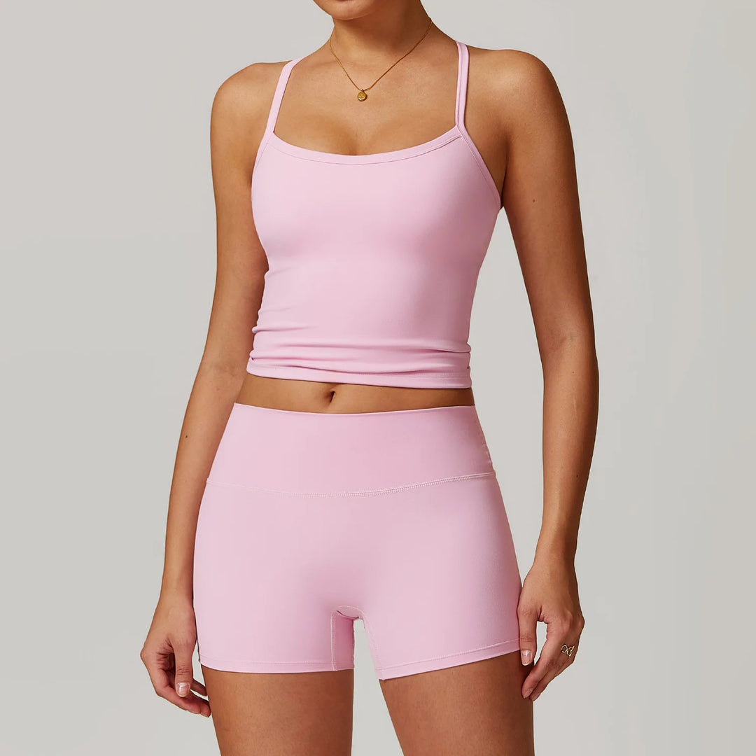 Signature 2 Piece Yoga Ensemble Nylon Plus Performance