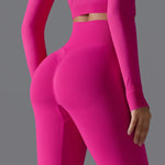 Load image into Gallery viewer, Seamless High Waist Yoga Leggings Performance Comfort
