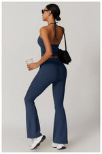 Load image into Gallery viewer, Racer Back Breathable Contour Light Weight Sports Bra Nylon
