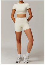 Load image into Gallery viewer, Seamless Contour Two Piece Yoga Set Luxe Performance Wear
