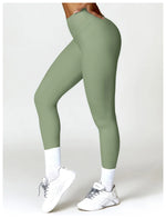 Load image into Gallery viewer, Luxurious High-Waist Contour Seamless Leggings Scrunch
