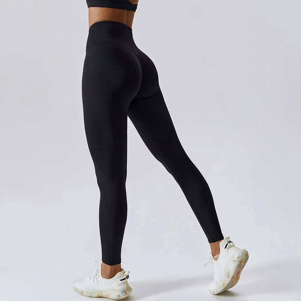 Seamless High Waist Contour Sculpted Leggings