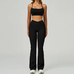 Load image into Gallery viewer, Two Piece Ultra Performance Yoga Luxe Set High Waist Band
