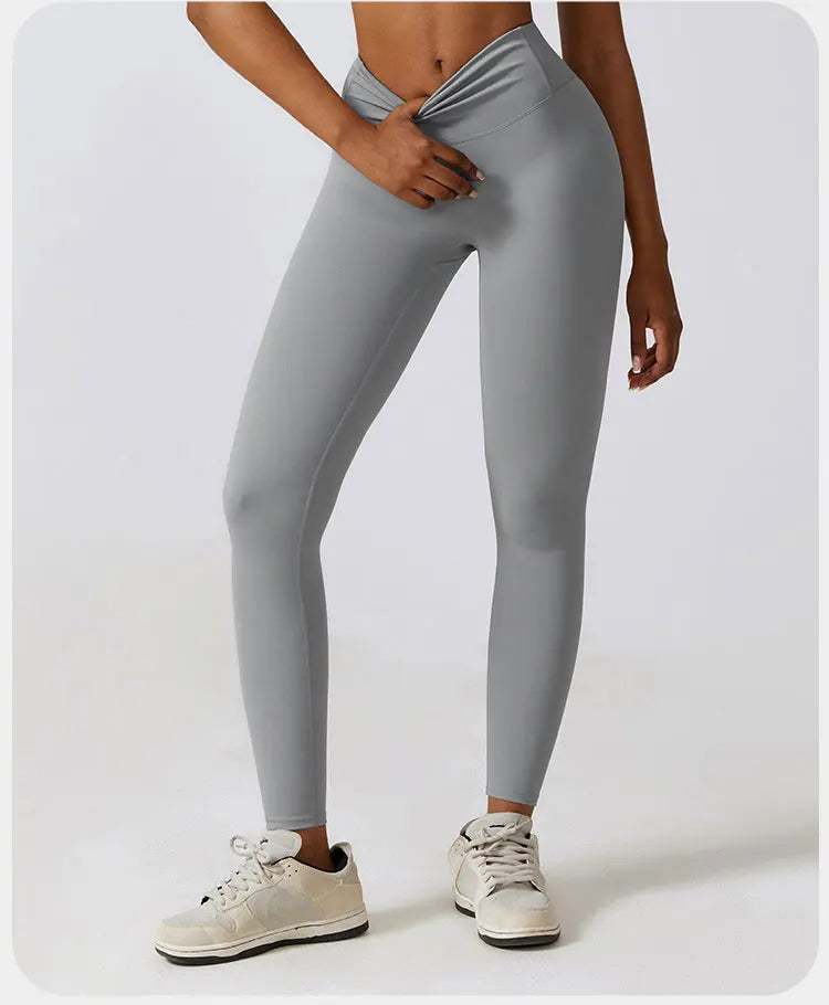 Seamless High Waist Yoga Studio Leggings Compression