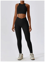 Load image into Gallery viewer, Seamless Contouring 2 Piece Yoga Set Performance Pro

