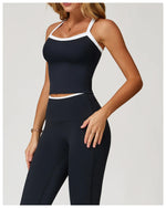 Load image into Gallery viewer, Seamless Breathable Cross Back Yoga Bra Shock Proof
