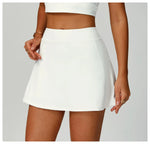 Load image into Gallery viewer, Contoured Performance Yoga Shorts Skirt Set Nylon Fabric
