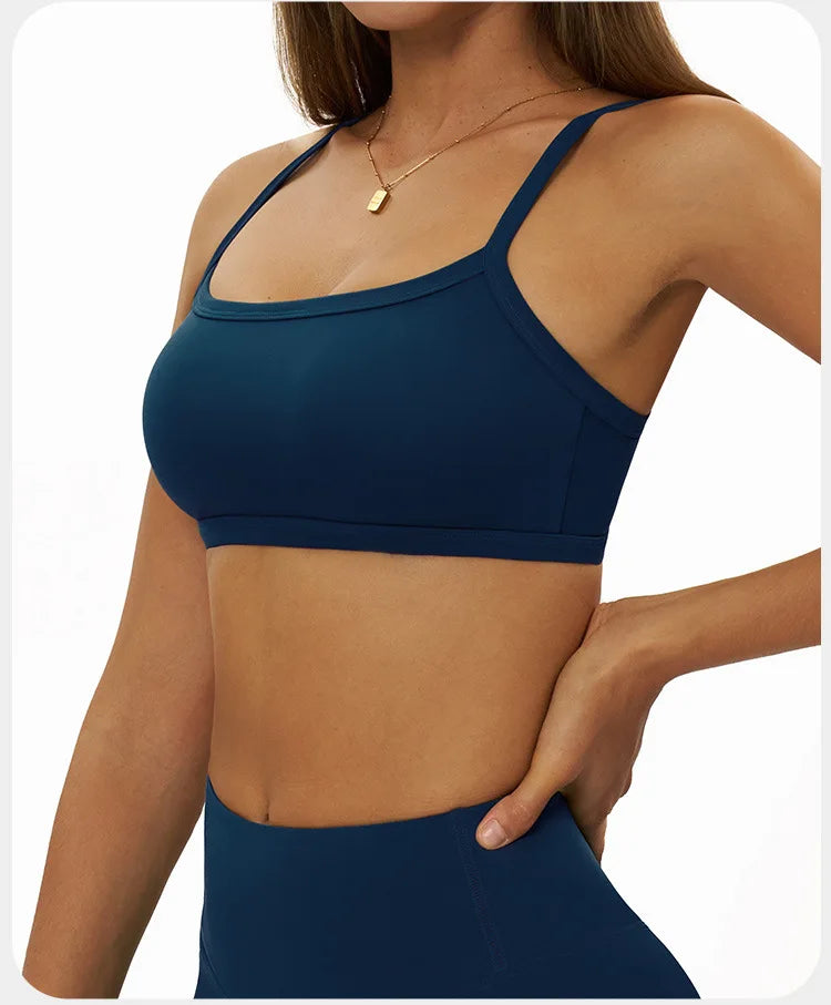 Breathable Seamless Sports Bra For Outdoor Performance