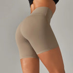 Load image into Gallery viewer, Luxurious High Waist Breathable Yoga Shorts Contour
