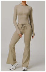 Load image into Gallery viewer, 2 Piece Contoured Performance Athleisure Set Nylon
