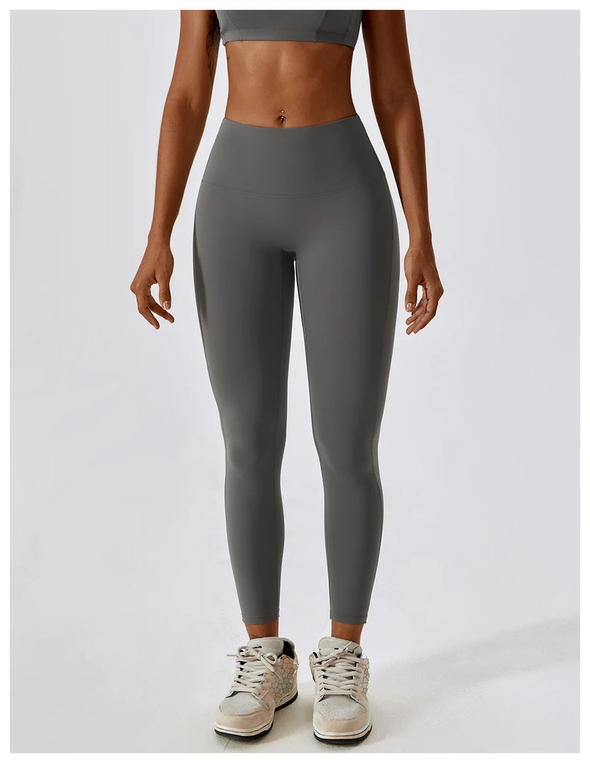Seamless High Waist Contour Yoga Leggings Performance