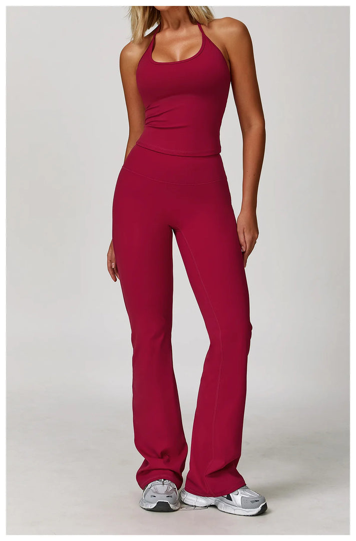 Two Piece Contour Yoga Set With Lux Performance Fabric