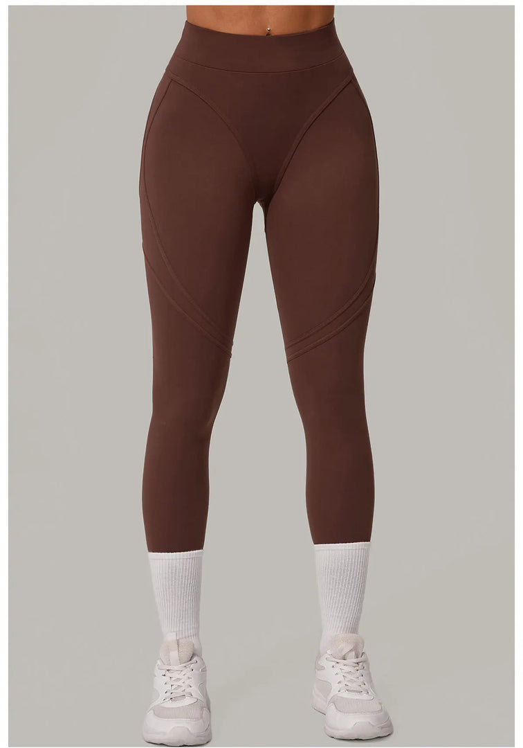 Premium Contour High Waist Yoga Leggings Performance Fabric