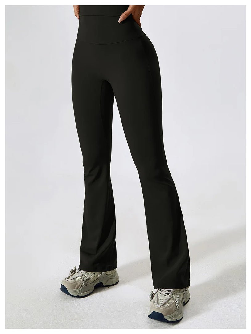 Luxuriant Contoured Breathable Leggings High Waist Knit