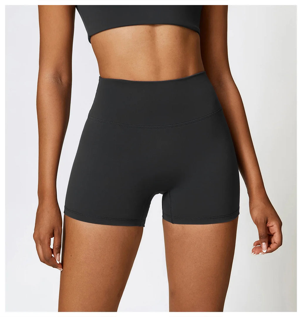 Sculpted Contour Yoga Shorts With Breathable Comfort