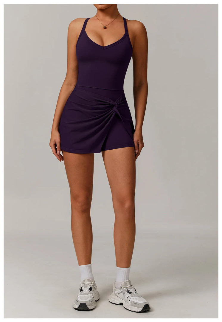 Breathable Seamless Yoga Jumpsuit Set Luxe Bodysuit