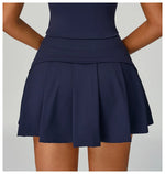 Load image into Gallery viewer, Contoured Performance Yoga Shorts Skirt Set Nylon Fabric
