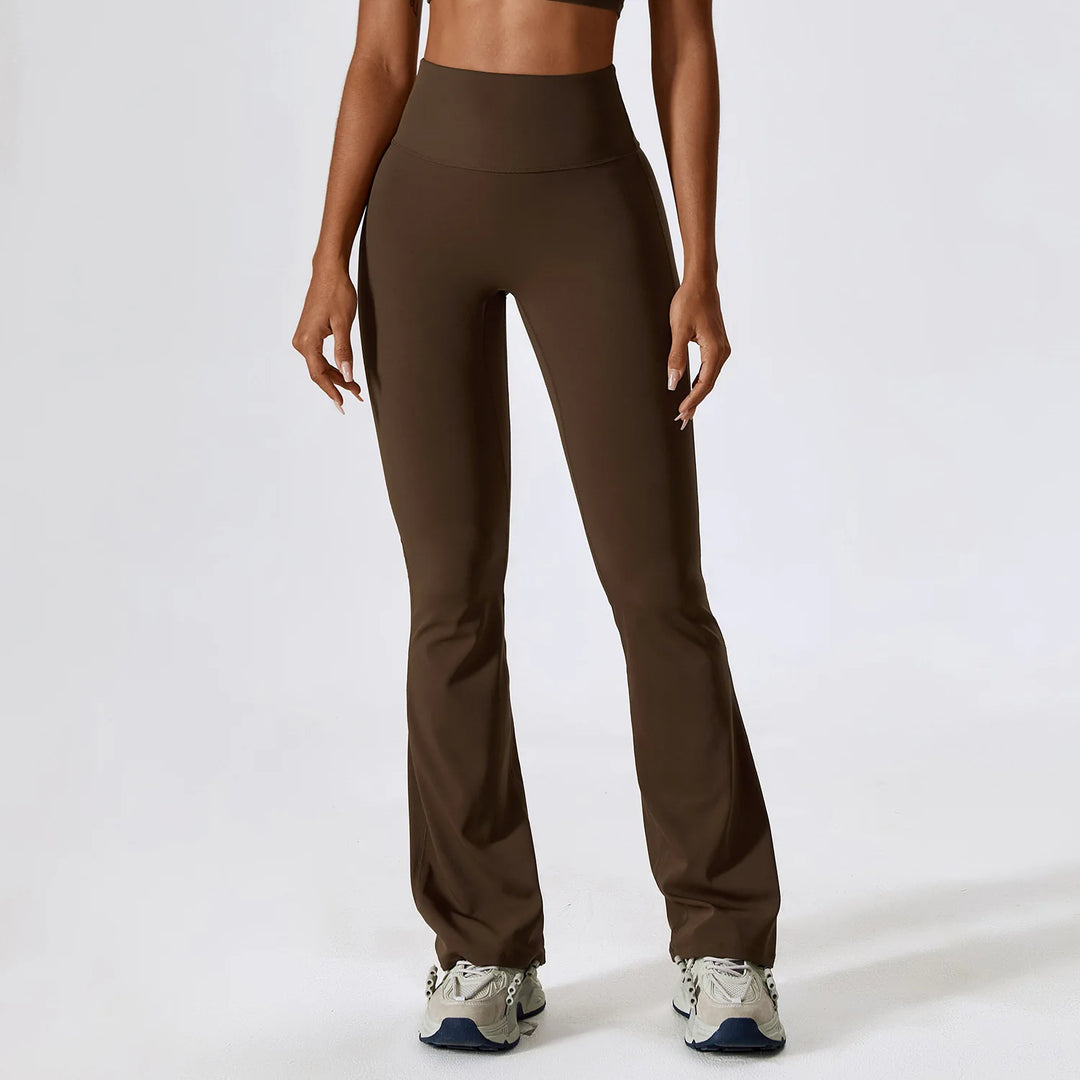 Luxuriant Contoured Breathable Leggings High Waist Knit