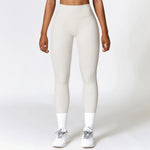 Load image into Gallery viewer, High Waist Contour Seamless Yoga Leggings With Performance
