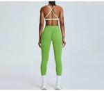 Load image into Gallery viewer, Cross Strap Seamless Yoga Bralette Premium Performance Fit
