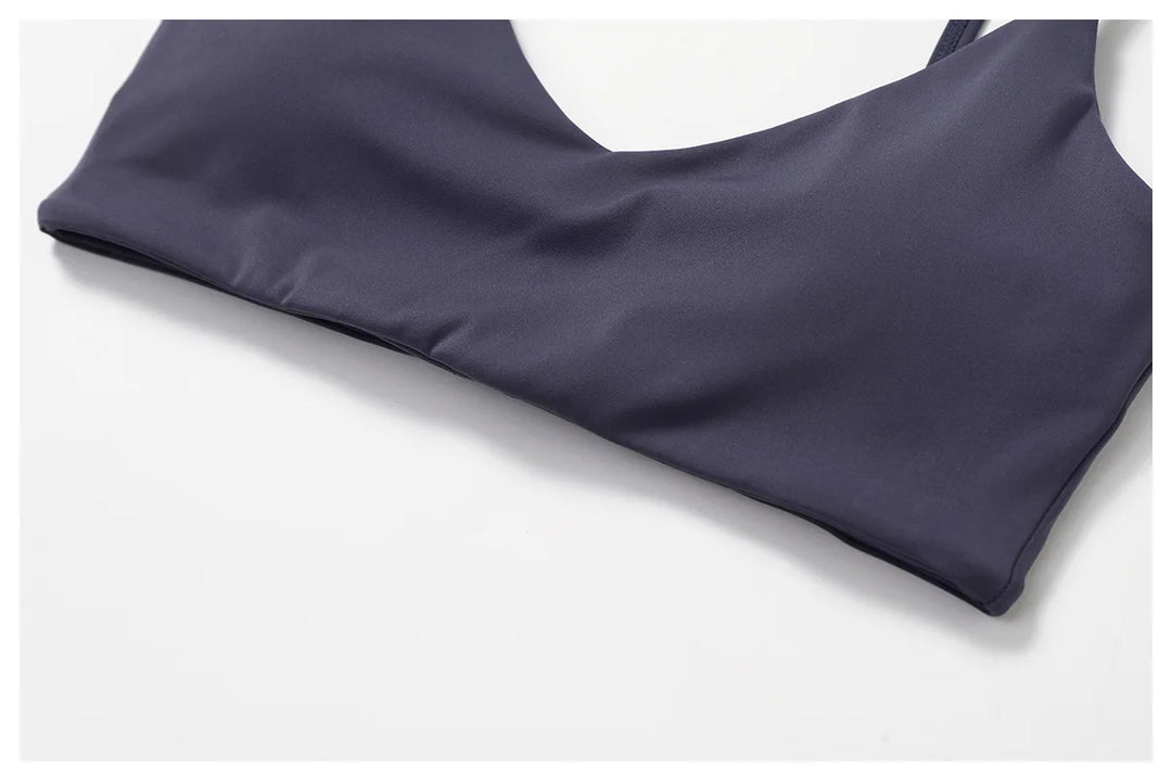 Contoured High Support Padded Performance Tank Top