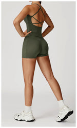 Load image into Gallery viewer, Two Piece Contoured Seamless Performance Athletic Set Nylon
