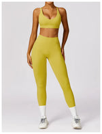 Load image into Gallery viewer, Luxurious High-Waist Contour Seamless Leggings Scrunch
