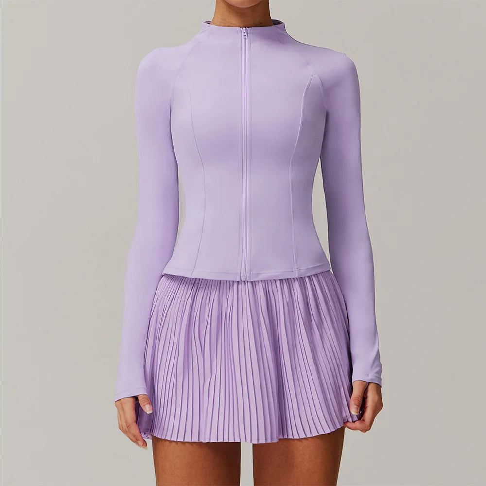 Luxurious Contour Performance Yoga Wear Skirt Nylon